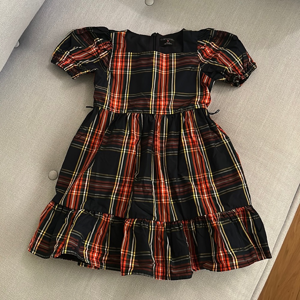 J Crew Girls holiday plaid dress. Sizes 4, 7, 10 available